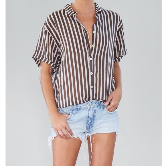 acacia swimwear Tops - Acacia cotton kipu top in upper east side